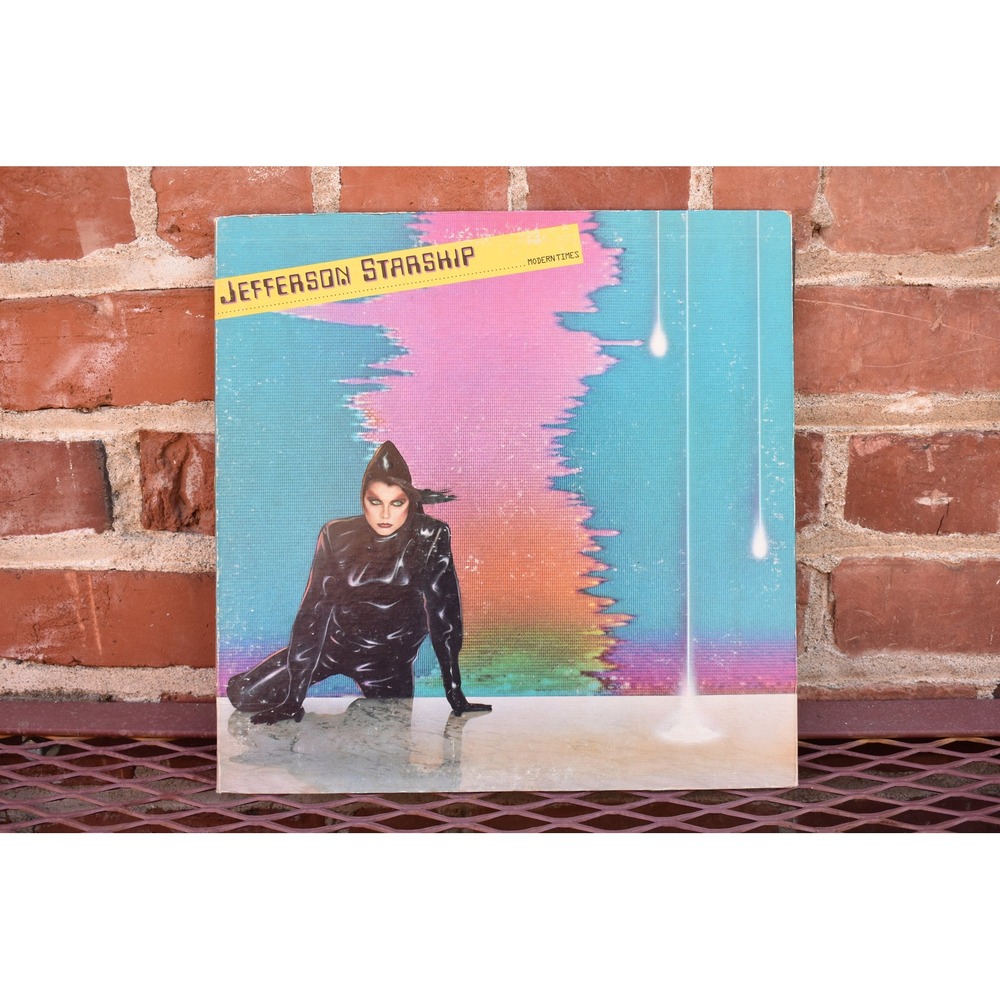 Jefferson Starship Modern Times Vintage 1981 Vinyl LP Original Record BZL1-3848